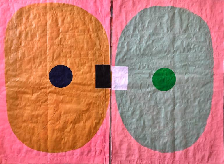 Original Contemporary Abstract Painting by Graça Paz