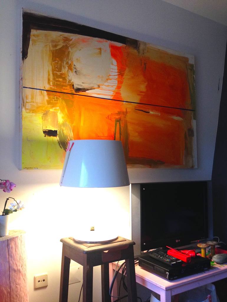 Original Abstract Painting by Graça Paz