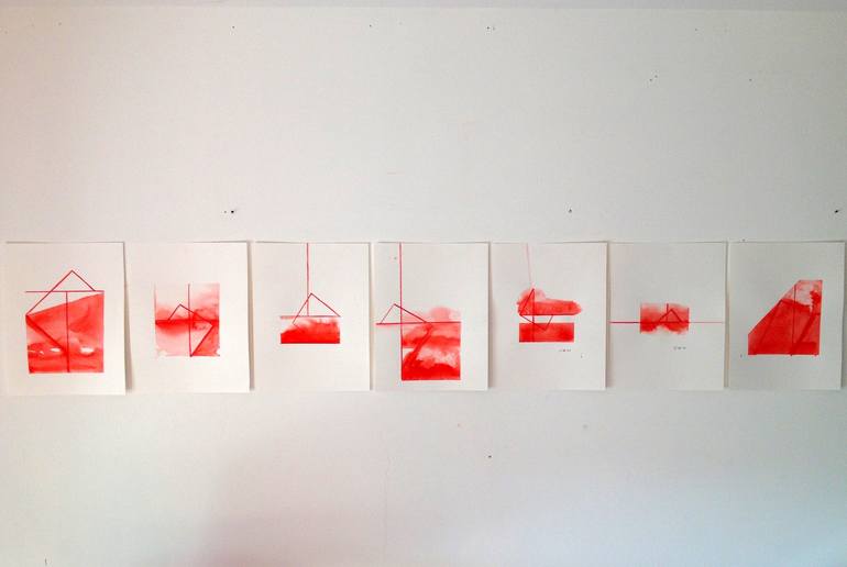 Original Abstract Painting by Graça Paz