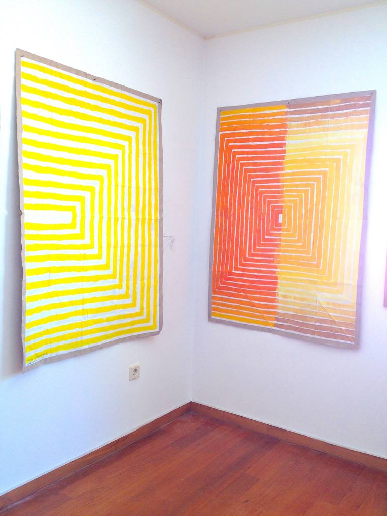 Original Abstract Painting by Graça Paz