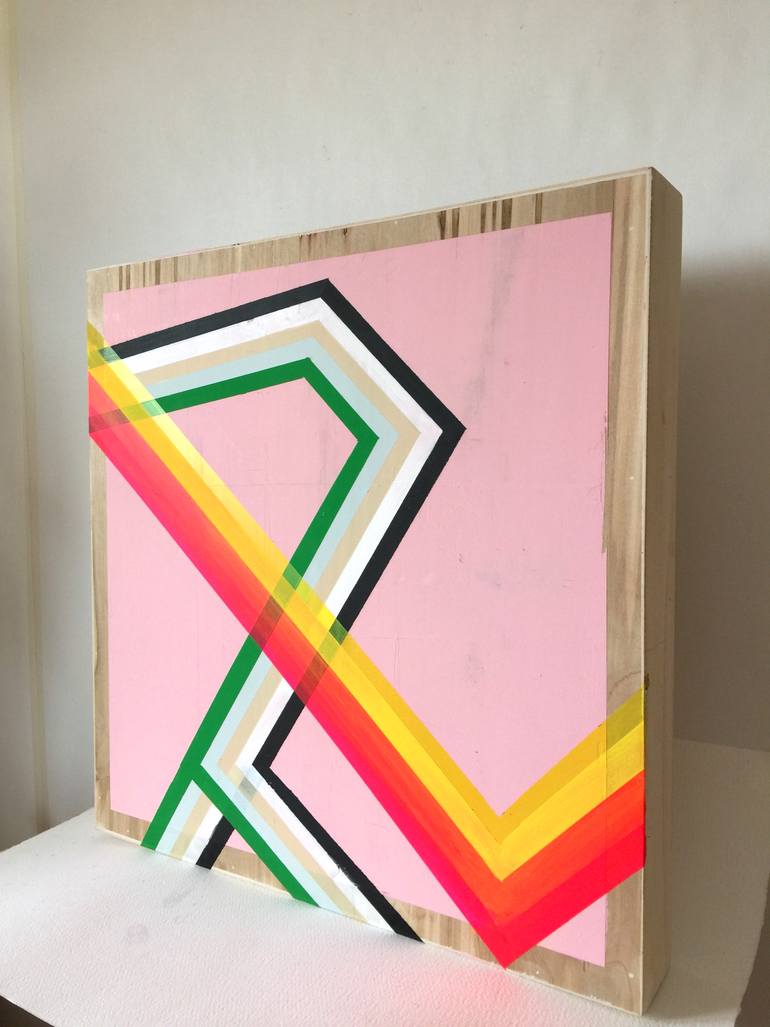 Original Minimalism Abstract Painting by Graça Paz