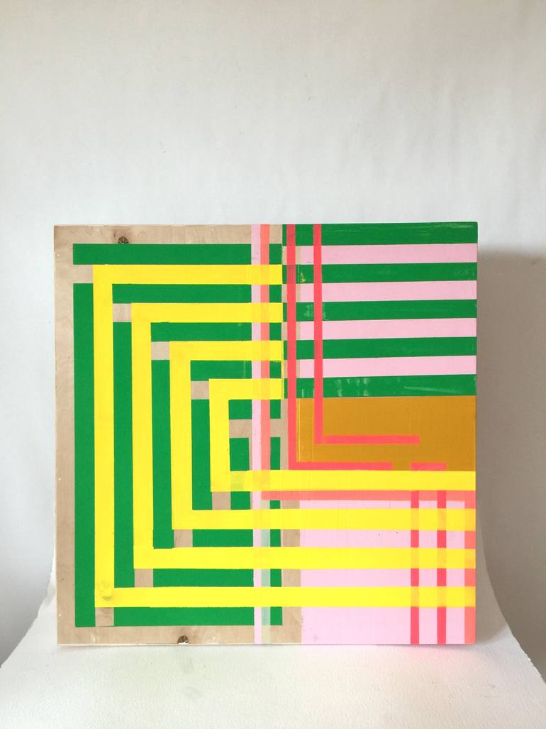 Original Minimalism Abstract Painting by Graça Paz