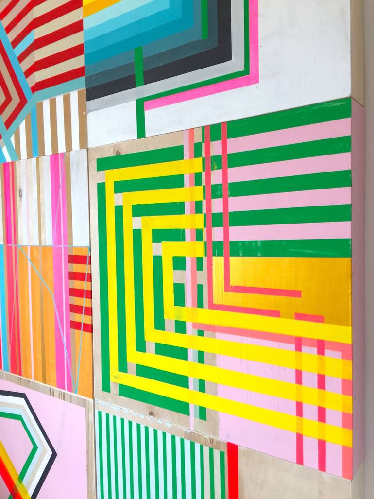 Original Minimalism Abstract Painting by Graça Paz