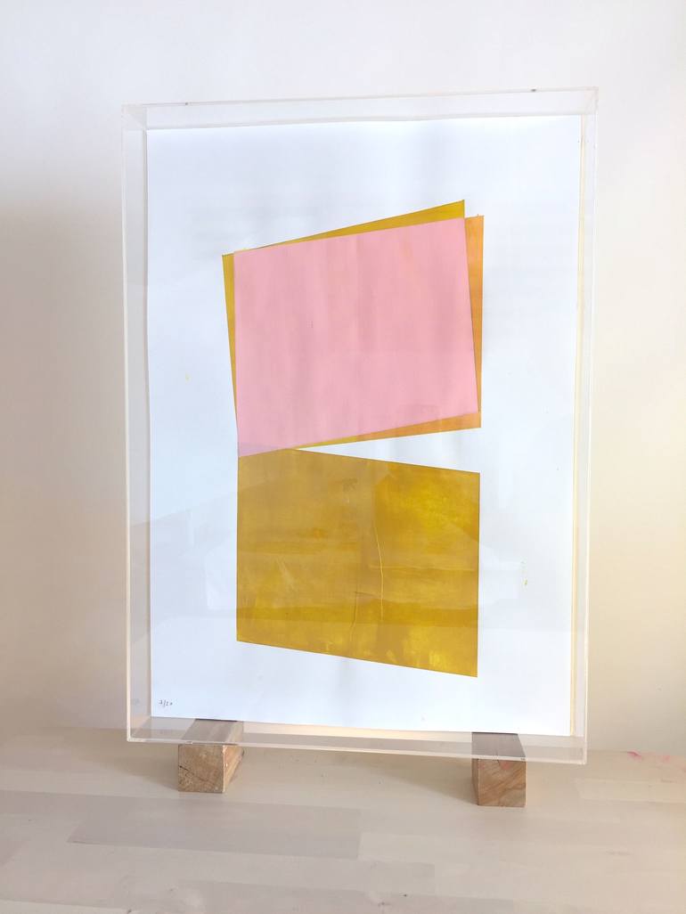 Original Minimalism Abstract Painting by Graça Paz