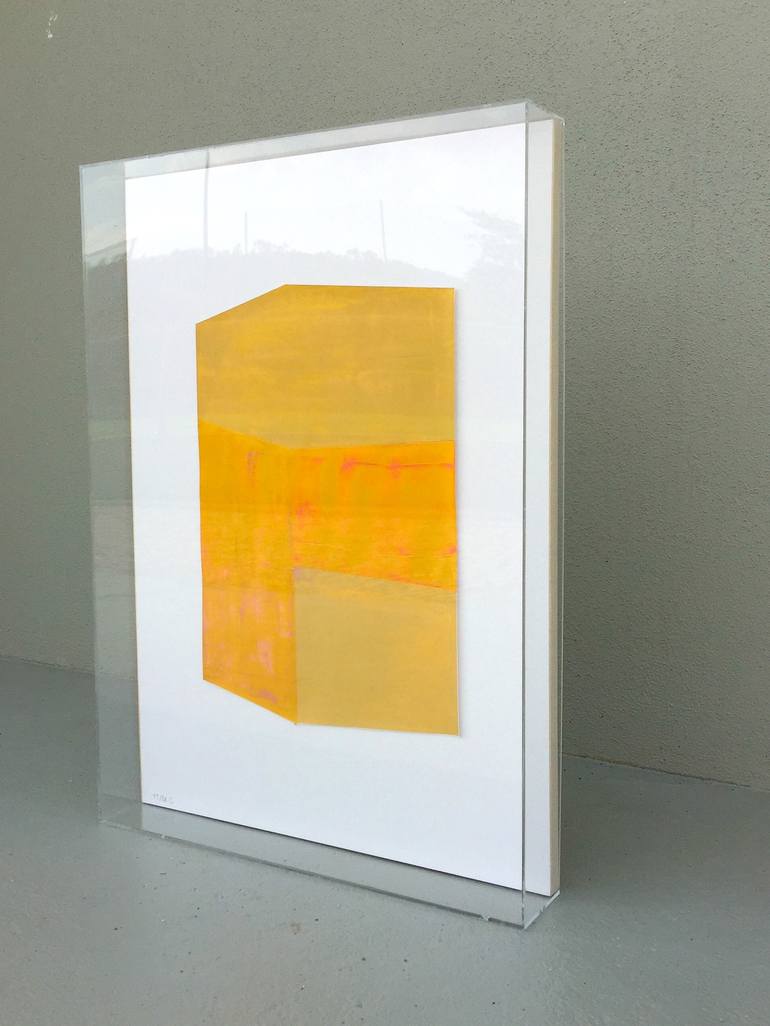 Original Minimalism Abstract Painting by Graça Paz