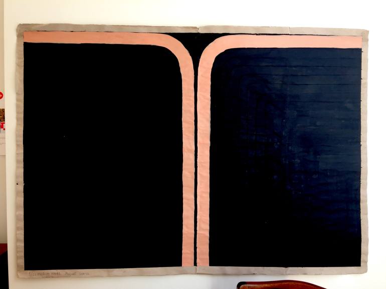 Original Fine Art Abstract Painting by Graça Paz