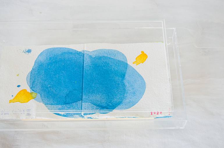 Original Minimalism Abstract Painting by Graça Paz