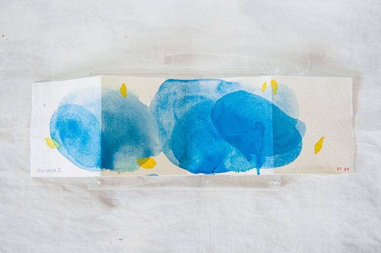 Original Minimalism Abstract Painting by Graça Paz