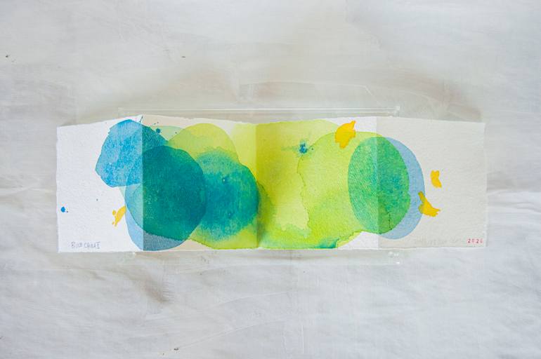 Original Minimalism Abstract Painting by Graça Paz
