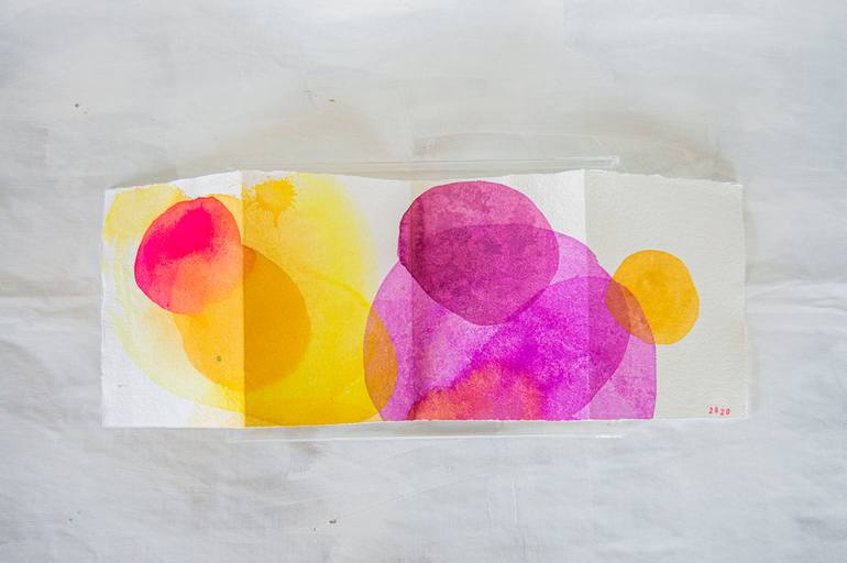 Original Minimalism Abstract Painting by Graça Paz