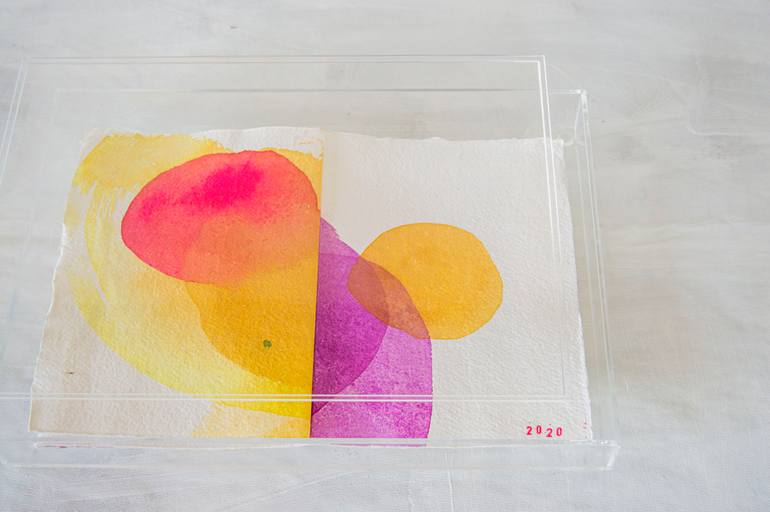 Original Minimalism Abstract Painting by Graça Paz