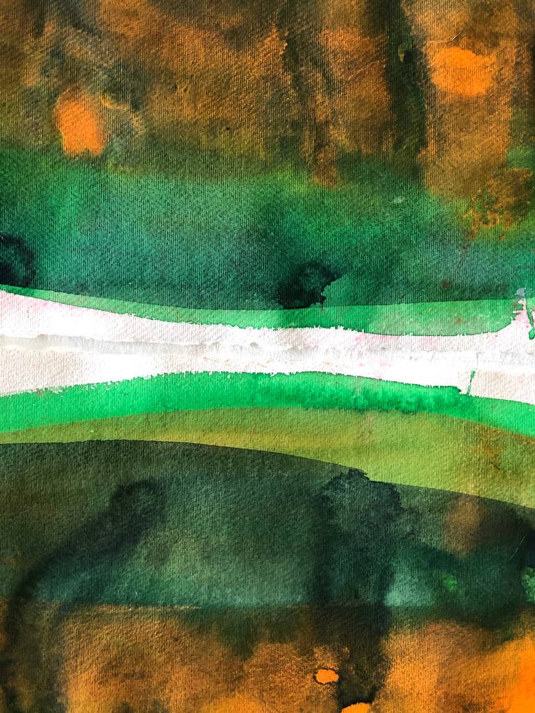 Original Abstract Expressionism Abstract Painting by Graça Paz
