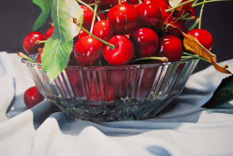 Original Classicism Food & Drink Painting by Valeri Tsvetkov