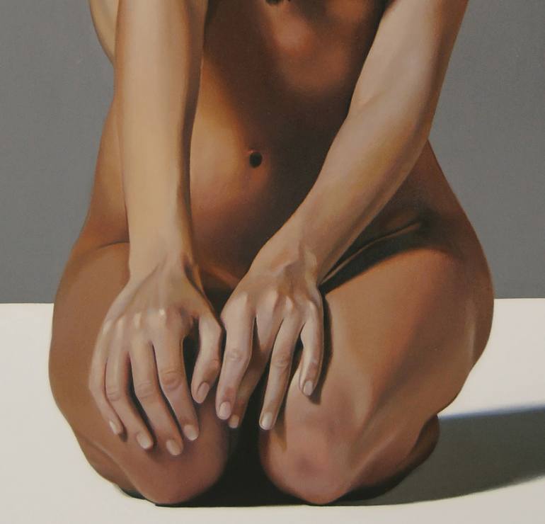 Original Figurative Nude Painting by Valeri Tsvetkov