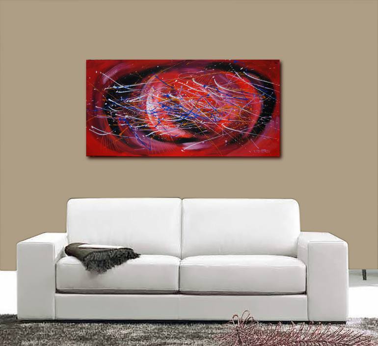 Original Abstract Painting by Valeri Tsvetkov