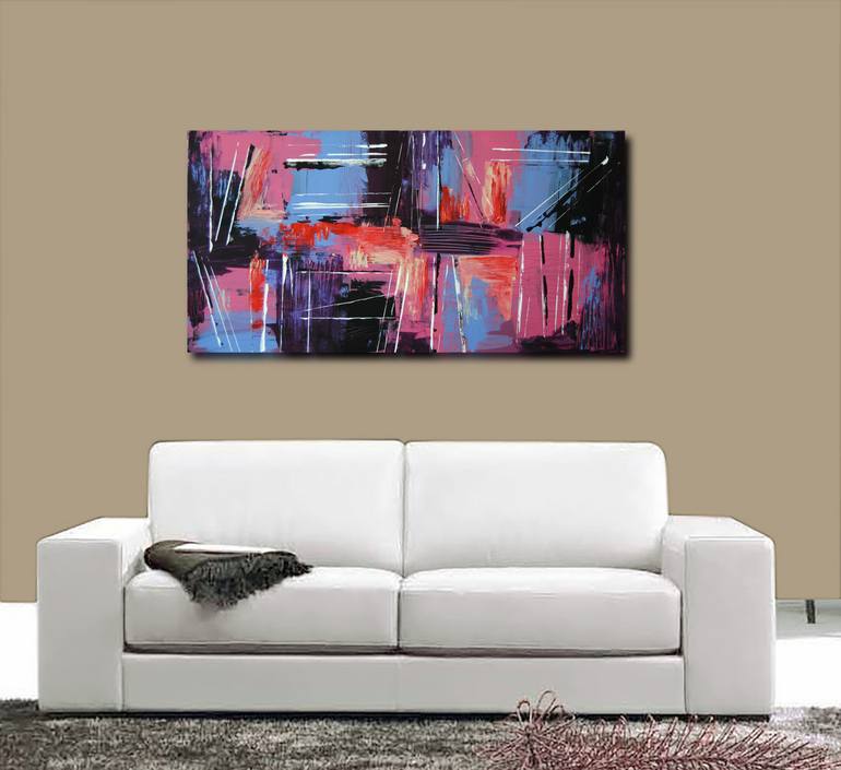 Original Abstract Painting by Valeri Tsvetkov