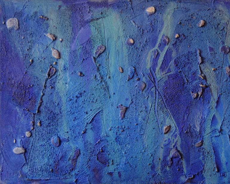 Original Abstract Expressionism Abstract Painting by Valeri Tsvetkov