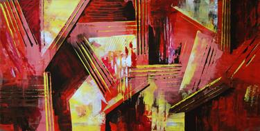 Original Abstract Expressionism Abstract Paintings by Valeri Tsvetkov