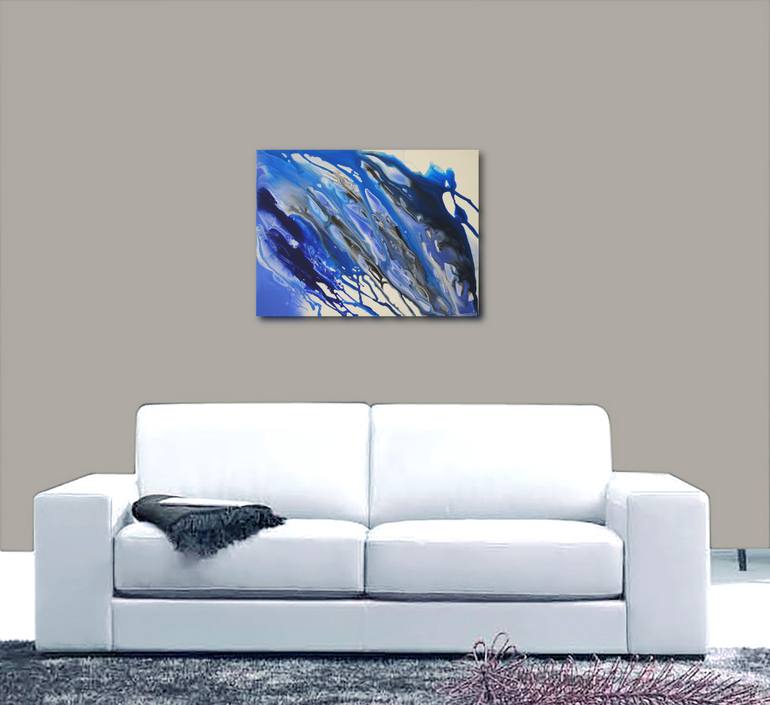 Original Abstract Painting by Valeri Tsvetkov