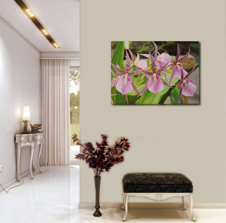 Original Floral Painting by Valeri Tsvetkov