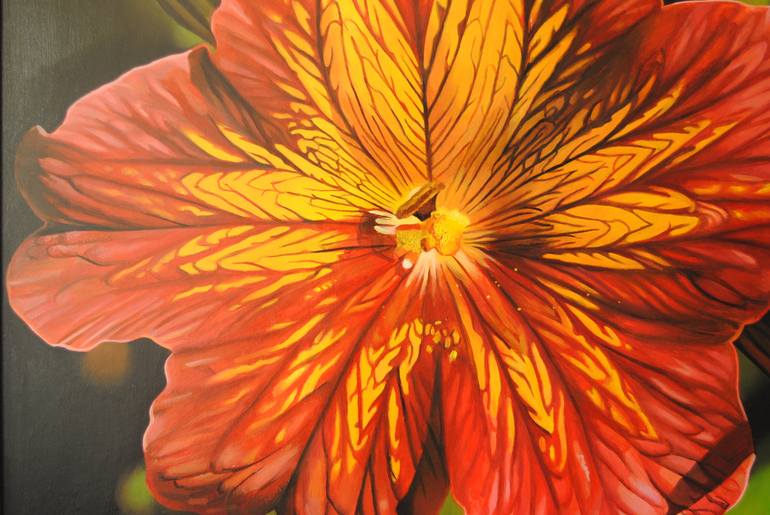 Original Fine Art Floral Painting by Valeri Tsvetkov