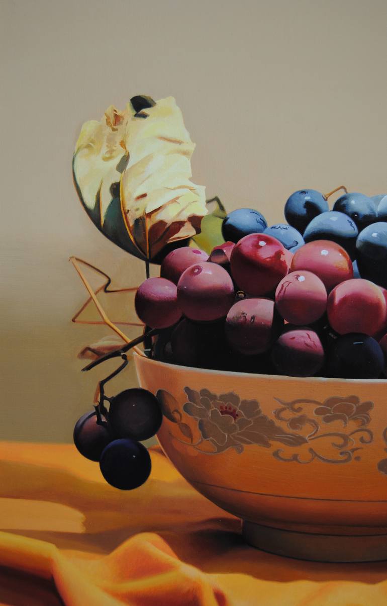 Original Fine Art Still Life Painting by Valeri Tsvetkov