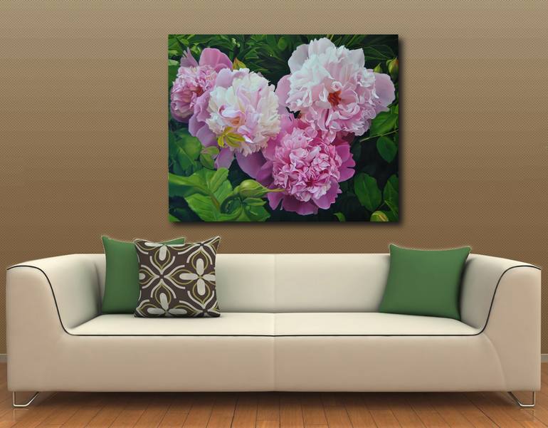 Original Fine Art Floral Painting by Valeri Tsvetkov