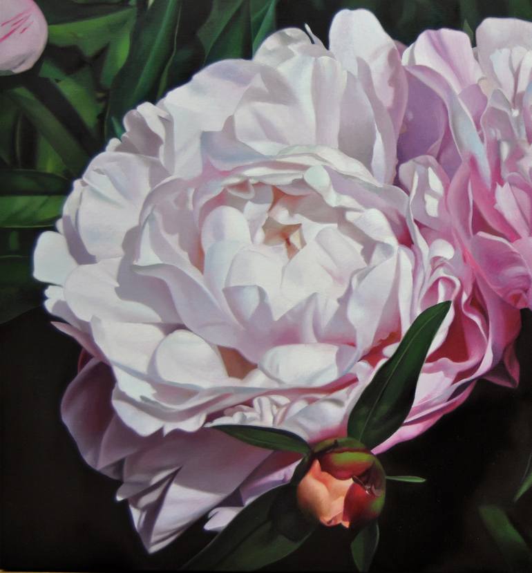 Original Floral Painting by Valeri Tsvetkov