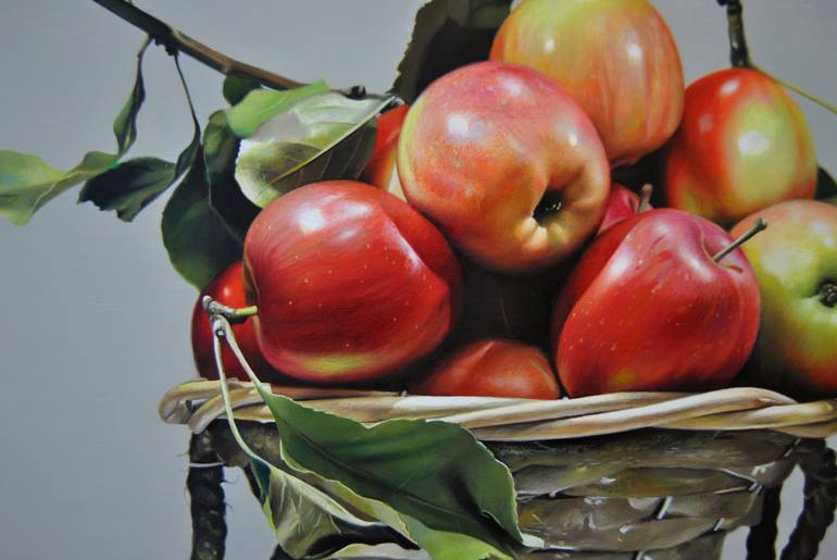 Original Photorealism Still Life Painting by Valeri Tsvetkov