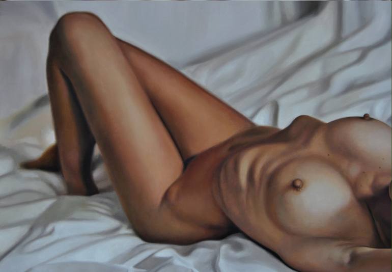 Original Nude Painting by Valeri Tsvetkov