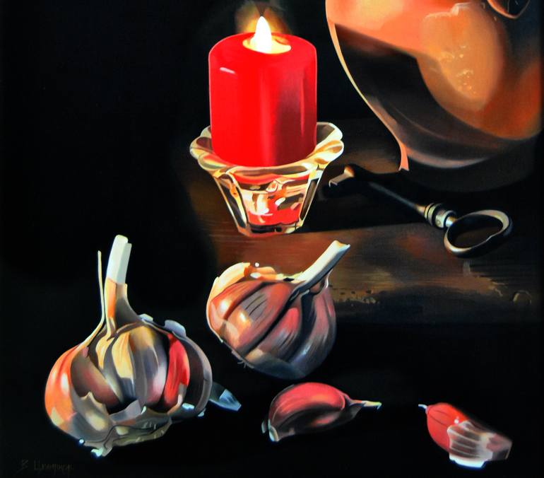 Original Still Life Painting by Valeri Tsvetkov