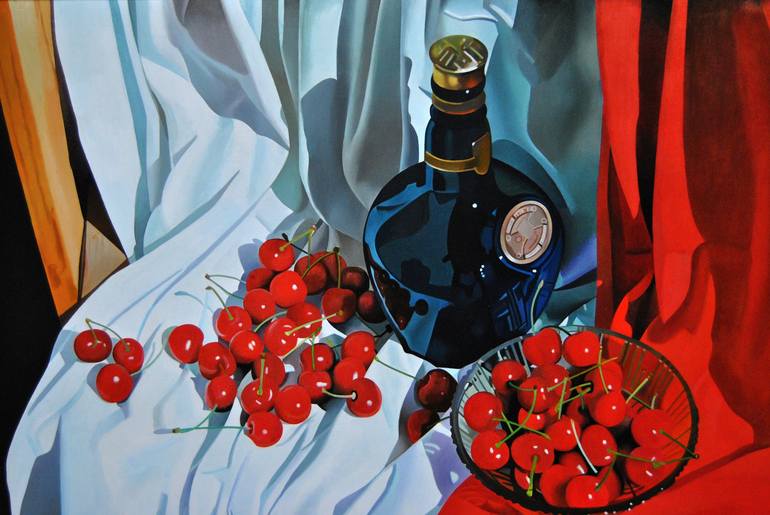 Original Realism Still Life Painting by Valeri Tsvetkov