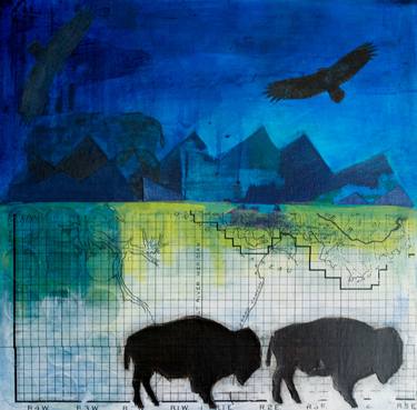 Print of Abstract Animal Collage by Nikki Keye