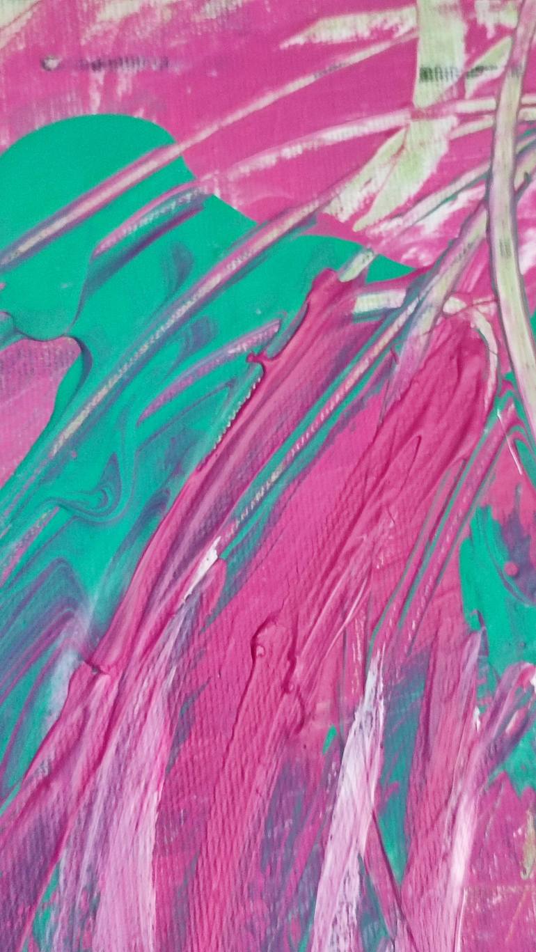 Original Abstract Expressionism Abstract Painting by Dana Petkov