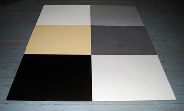 Floor Panels with Black, Grey, White and Yellow thumb