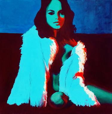 Print of Figurative Women Paintings by Orsi Patai