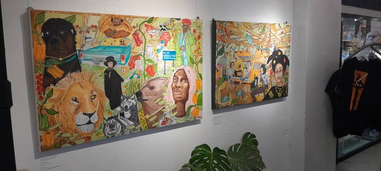 Original Contemporary Botanic Painting by Maik Kalberg