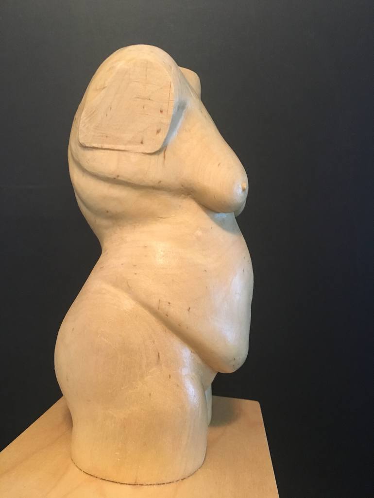 Original Figurative Nude Sculpture by Hernan Miranda