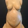 Wood carving, "torsos" series ... with live model
It is the latest work of the artists, studying and looking for the beauty of the human body, is a tribute to the poetry of the natural