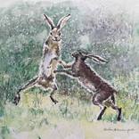 Dancing Bunnies by Jordan Balkansky