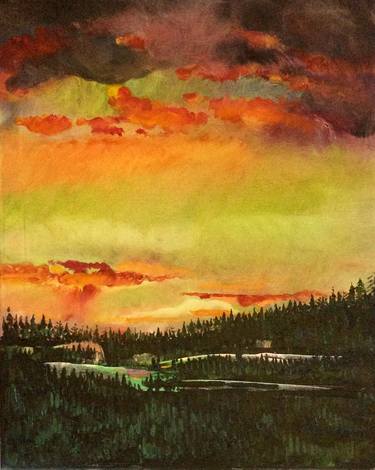 Original Fine Art Landscape Paintings by Jordan Balkansky