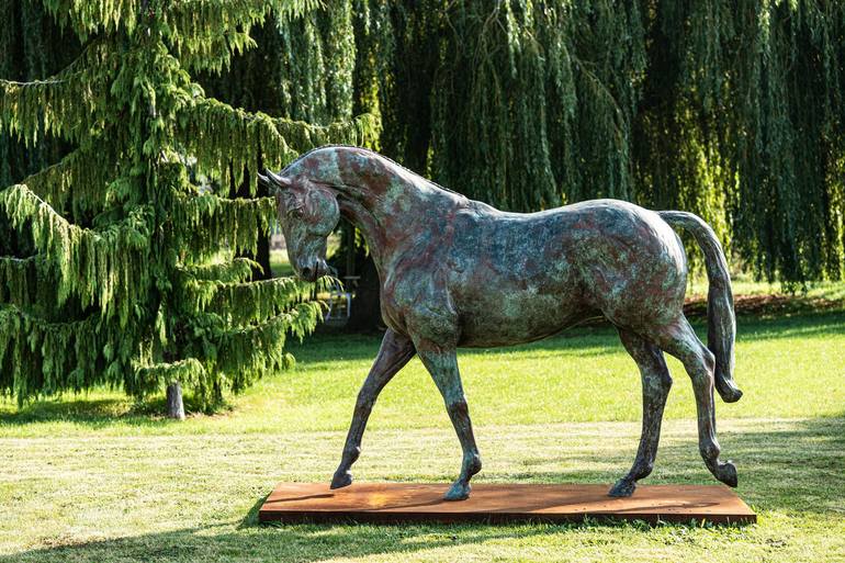 Original Horse Sculpture by edward waites