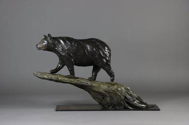 Saatchi Art Artist edward waites; Sculpture, “American Black Bear” #art