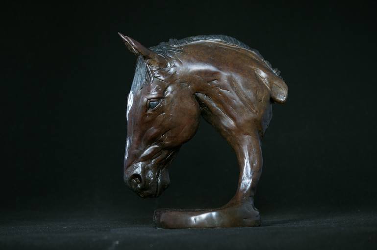 Original Fine Art Animal Sculpture by edward waites