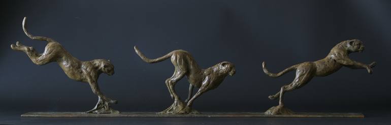 Original Fine Art Animal Sculpture by edward waites