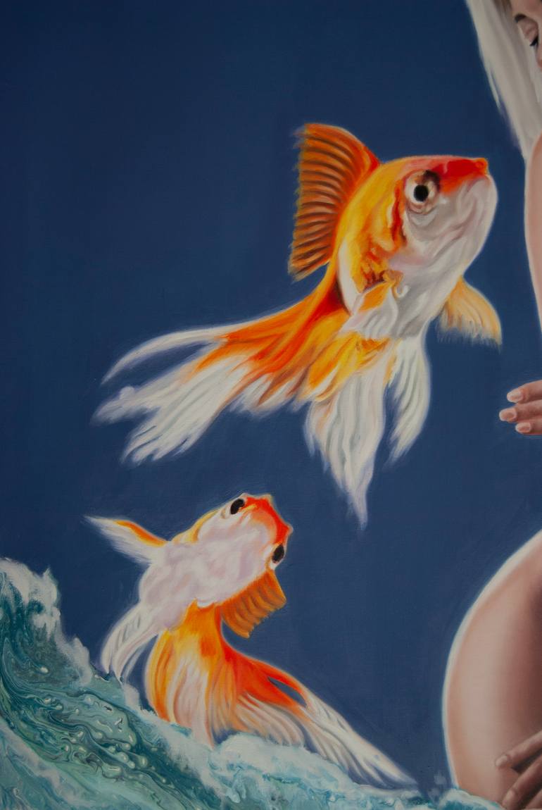 Original Figurative Nude Painting by Simona Tsvetkova