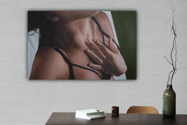 Original Contemporary Erotic Painting by Simona Tsvetkova