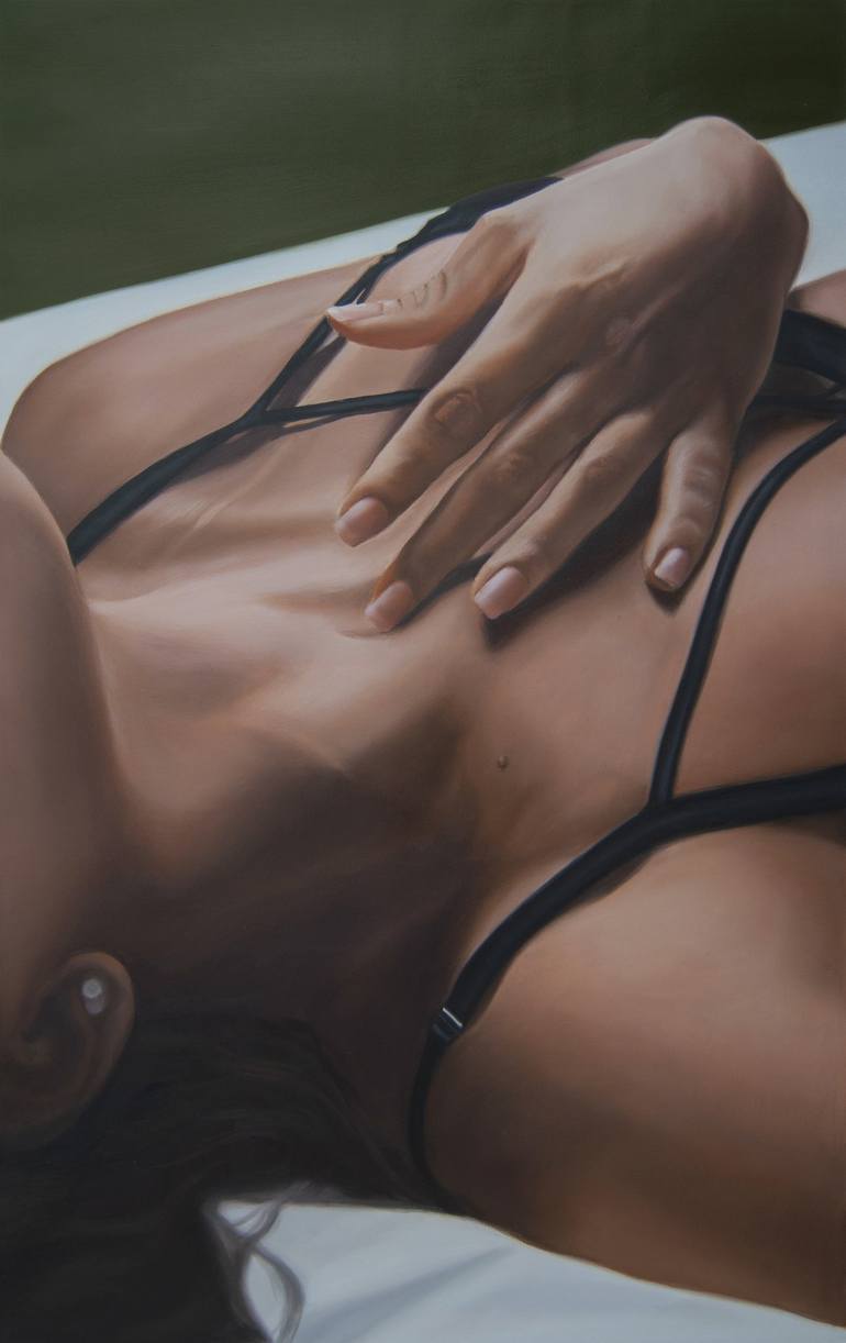 Original Contemporary Erotic Painting by Simona Tsvetkova