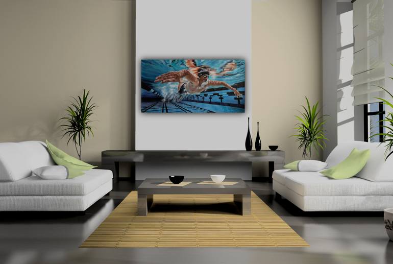 Original Abstract Body Painting by Simona Tsvetkova