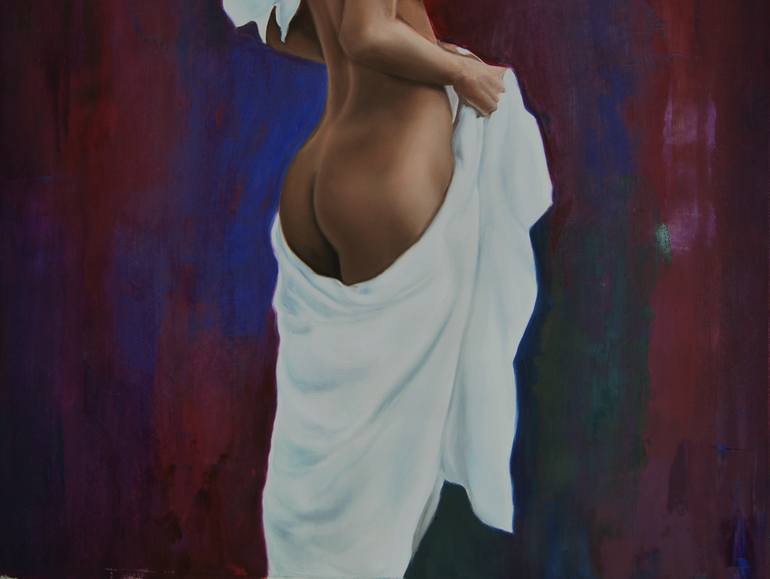 Original Realism Nude Painting by Simona Tsvetkova